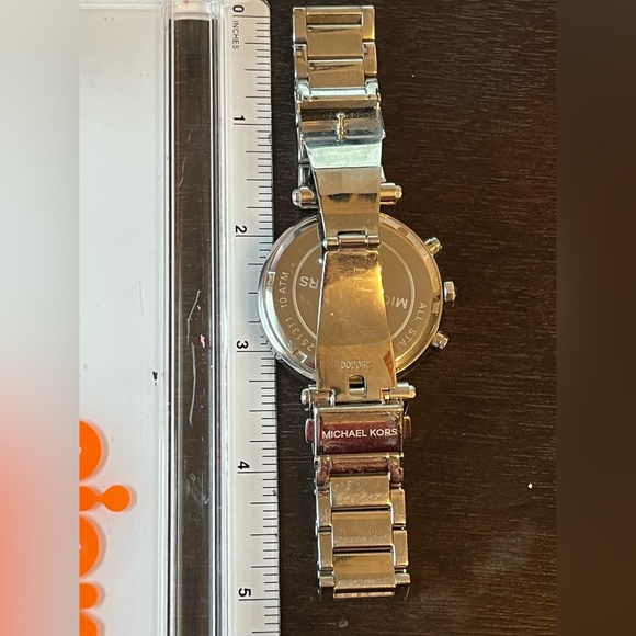 Michael Kors Parker Stainless Steel Watch with Pave details - Picture 5 of 5